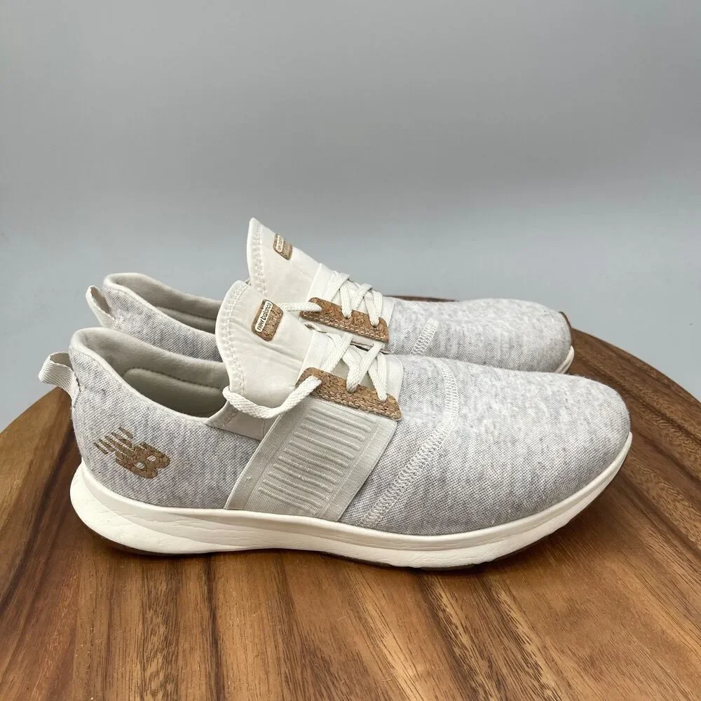 New Balance DynaSoft Nergize V3 Shoes Womens Size 10.5 D Beige Running Walking